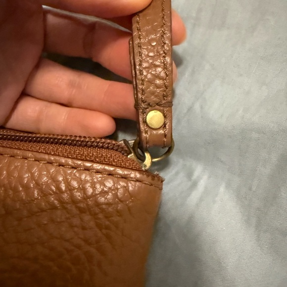 Fossil Brown Leather Crossbody Bag - Picture 4 of 10
